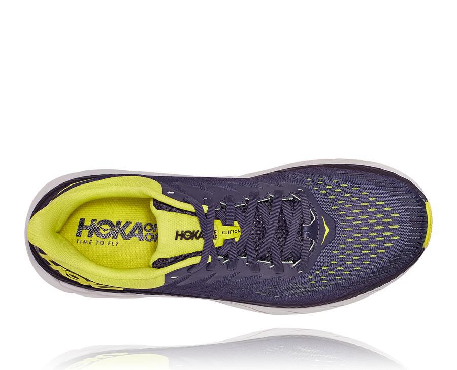 Tenis Hoka One One Hombre Azul Marino - Clifton 7 - GOBM95732